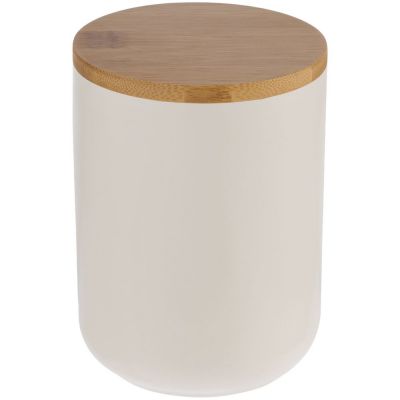 Банка для хранения Bambic с бамбуковой крышкой-0