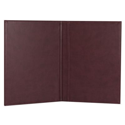 Папка адресная Brand, бордовая-1