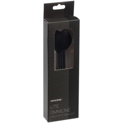 Кабель-брелок с подсветкой логотипа Lite Omniline-4