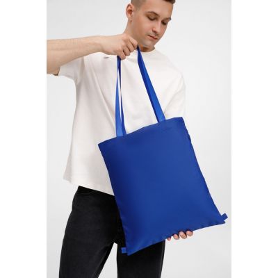 Шопер B3, синий с синими ручками-2