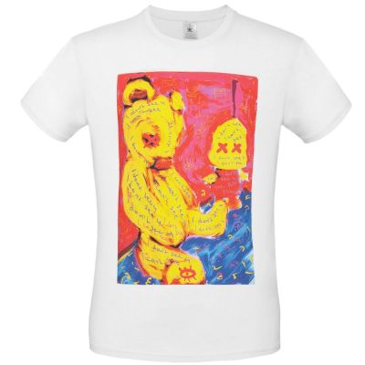 Футболка I Don't See You, белая-0