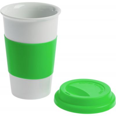 Стакан с крышкой FarFor, зеленое яблоко-1