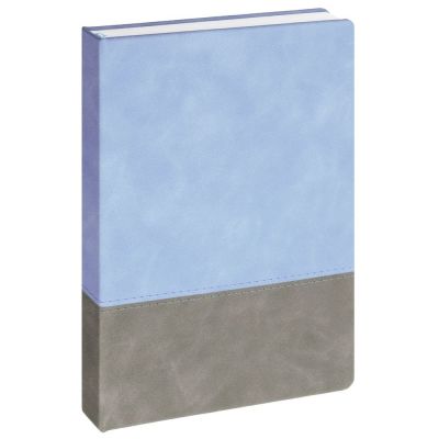 Ежедневник Horizon, недатированный, серый с голубым-2