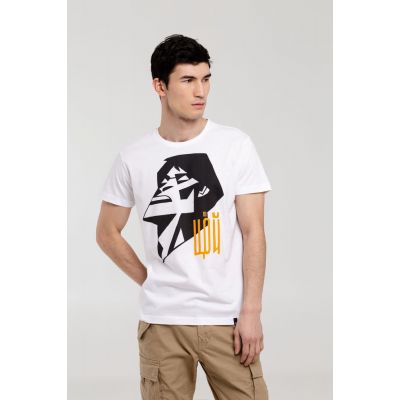 Футболка «Меламед. Виктор Цой», белая-0