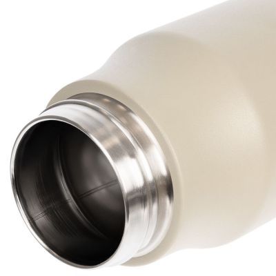 Термобутылка Tateyama, серо-бежевая-5