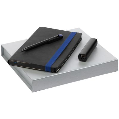 Набор Velours, черный с синим-0