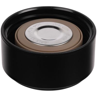 Смарт-бутылка с заменяемой батарейкой Long Therm, черная-2