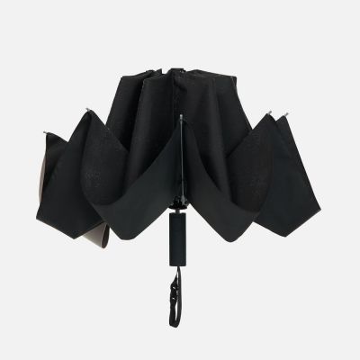 Зонт обратного сложения Easyroll, черный-6