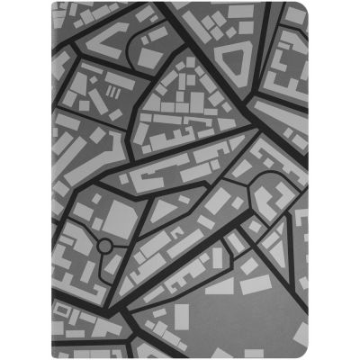 Ежедневник City, недатированный, черный-0