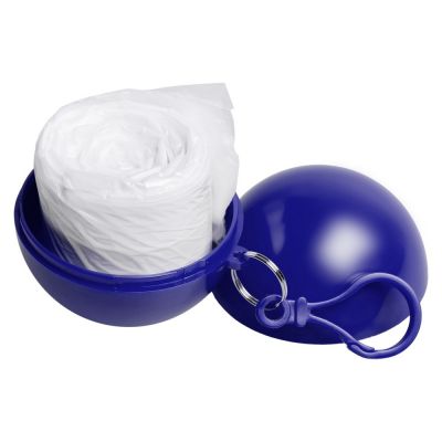 Дождевик в круглом футляре Nimbus, синий-1