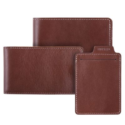 Портмоне Security, темно-коричневое-6