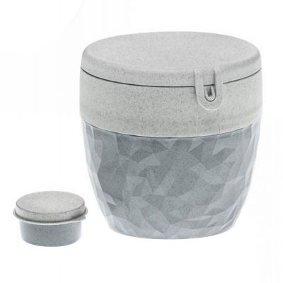 Ланчбокс Club Bento Organic, серый-0