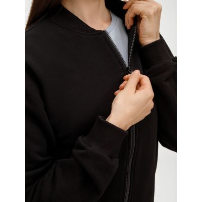 Бомбер унисекс Townie, черный-9