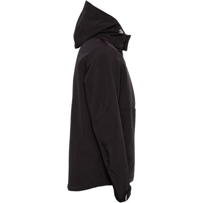 Куртка мужская Hooded Softshell черная-1