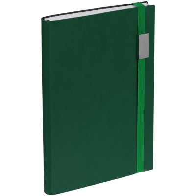 Ежедневник Vivian Metal, недатированный, зеленый-2