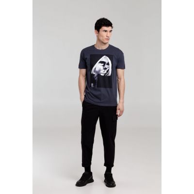 Футболка «Меламед. Kurt Cobain», темно-серая-3