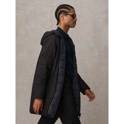 Куртка-парка унисекс Reverse, черная-8