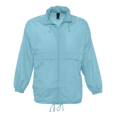 Ветровка из нейлона Surf 210, бирюзовая-0
