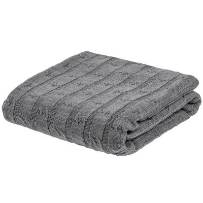 Плед Trenza, серый-1