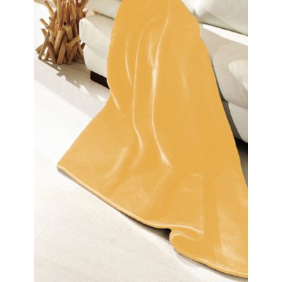 Плюшевый плед DeLuxe, золотой-0