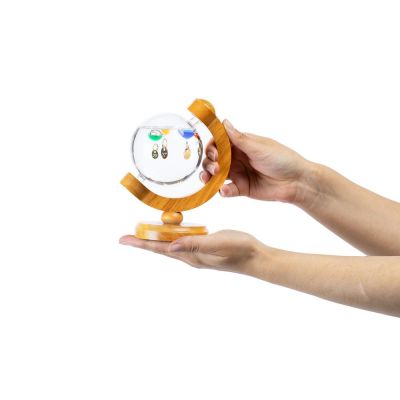 Термометр-шар «Галилео» в деревянном корпусе-7