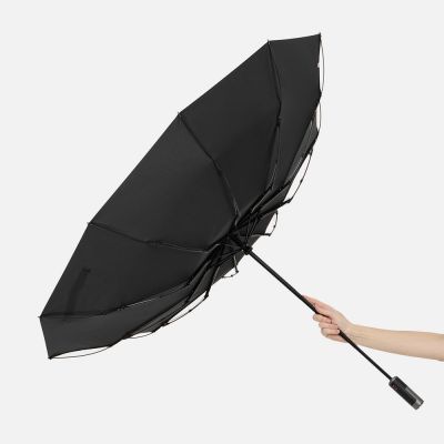 Зонт складной Regenfall, черный-8