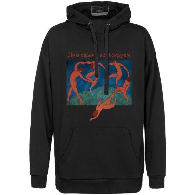 Худи оверсайз «Вальсируем», черное-2