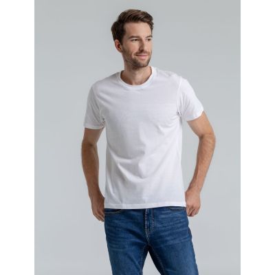 Футболка мужская T-bolka 140 Fit, белая-2