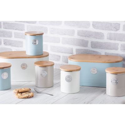 Емкость для хранения сахара Living, голубая-4