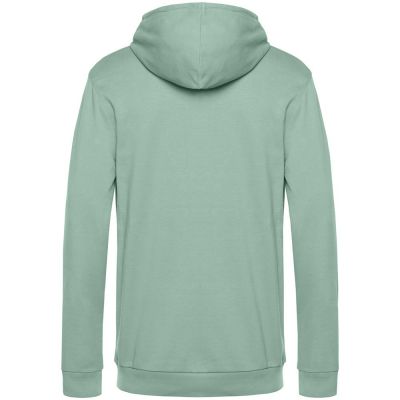 Толстовка с капюшоном унисекс Hoodie, серо-зеленая-1