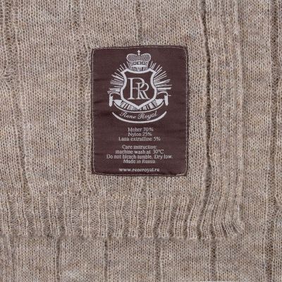 Плед Grasse, бежево-серый-3