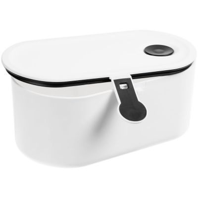 Ланчбокс Lunch Break, белый с черным-2