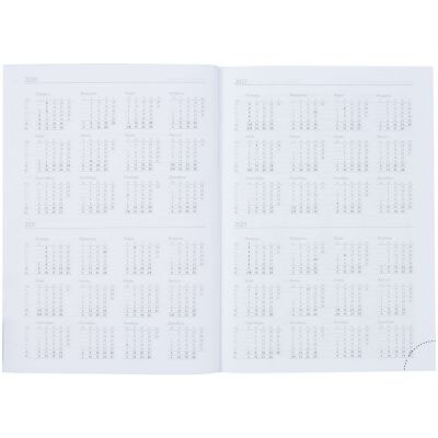 Ежедневник Favor, недатированный, бирюзовый-6