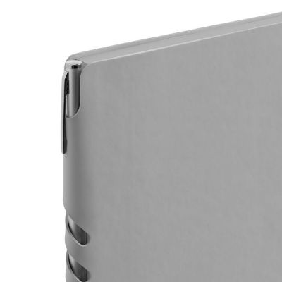 Ежедневник Flexpen Shall, недатированный, серый-6