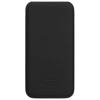 Внешний аккумулятор Uniscend All Day Compact 10000 мАч, черный-2