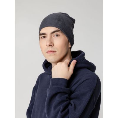 Шапка Hey, серый меланж-4