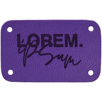 Лейбл Latte, S, фиолетовый-1