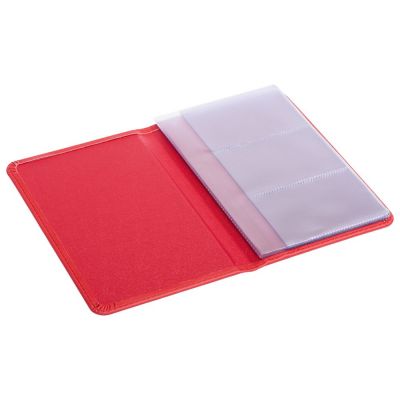 Визитница Brand, красная-2