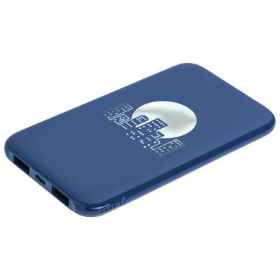 Аккумулятор с подсветкой markBright Town, 5000 мАч, синий-3