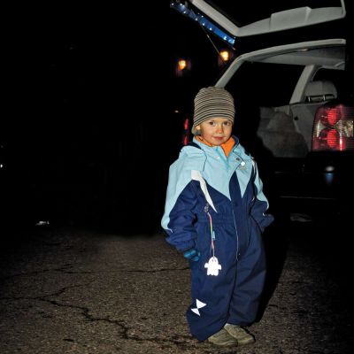 Светоотражатель «Квадрат», белый-1