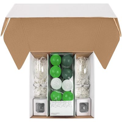 Набор Merry Moments для вина, зеленый-2