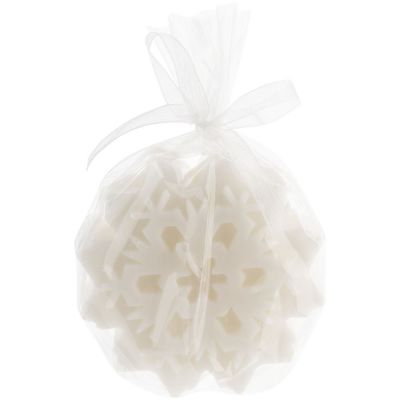 Свеча Snowflame 3, белая, 8 см-2