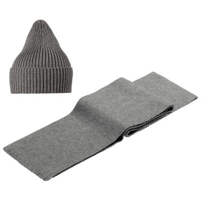 Шарф Stout, серый меланж-7