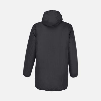 Куртка-парка унисекс Reverse, черная-1