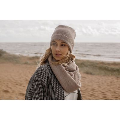 Шапка Windy Rose, молочно-белая-7