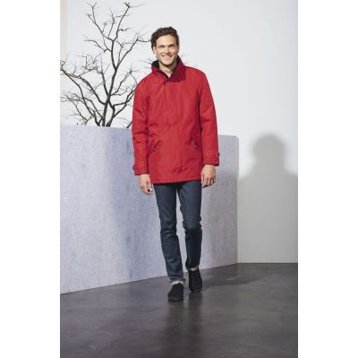 Куртка на стеганой подкладке River, темно-синяя-5