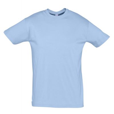 Футболка унисекс Regent 150, голубая-0