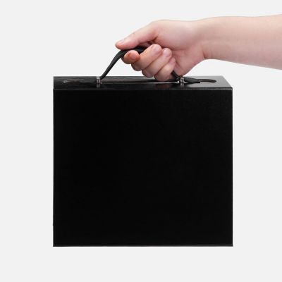 Коробка складная Holdfold, S, черная-4