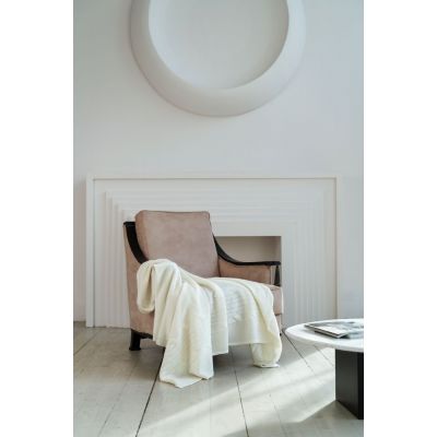 Плед Dantel, молочно-белый-6