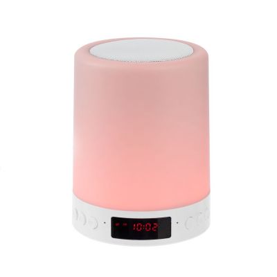 Мультимедийная станция с подсветкой glowShow, белая-12